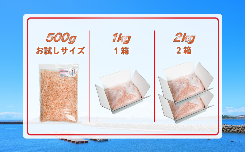 釜揚げアキアミエビ 500g 小エビ アキアミエビ 冷凍 釜揚げ サクラエビの仲間 料理 天ぷら かき揚げ チャーハン パスタ うどん ごはん おかず しらすと一緒にどうぞ おすすめ 容量 選べる 師崎 山庄水産 愛知県 南知多町