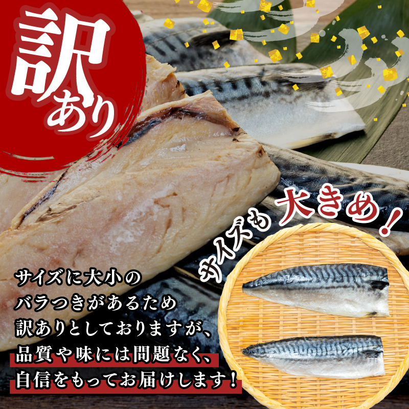 訳あり塩サバ フィレ2kg