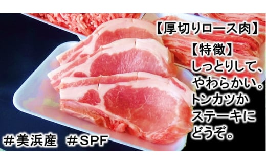 ブランド豚【 3キロ超え!】【小分け】がうれしい【SPF豚】の【恋美豚】セット ※北海道・沖縄・離島の方は量が異なりますので、下記内容量欄で確認してください。