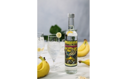 中津ジン 知多バナナ 500ml 1本 | 酒 お酒 バナナ酒 スピリッツ クラフトジン 蒸留酒 国産 カクテル バナナ ソーダ割り NAKATSU GIN アルコール ロック ソーダ ジントニック ギフト お試し 晩酌 愛知県 美浜町 ※2026年5月上旬～9月下旬頃に順次発送予定