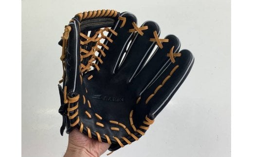 SAEKI　野球グローブ 【軟式・品番170】【ブラック】【Rオレンジ】【クリーム】