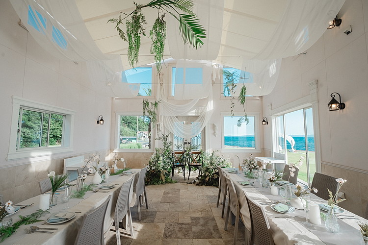 【ウッドデザインパーク野間店】3月から11月平日ウェディング会場貸出プラン ※離島への配送不可