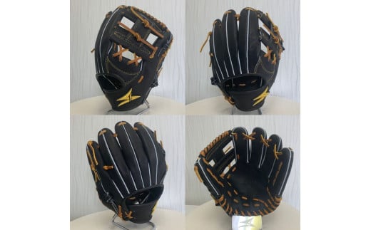SAEKI　野球グローブ　【硬式・ショート用】【ブラック】