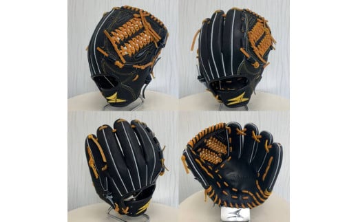 SAEKI　野球グローブ 【軟式・品番150】【ブラック】【Rオレンジ】【クリーム】