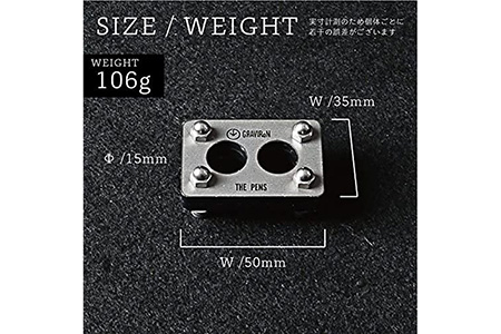 GRAVIRoN Joint Series Set 黒皮鉄×アクリル（ネームカードホルダー/ペン立て/トレー/コースター セット） ステーショナリー