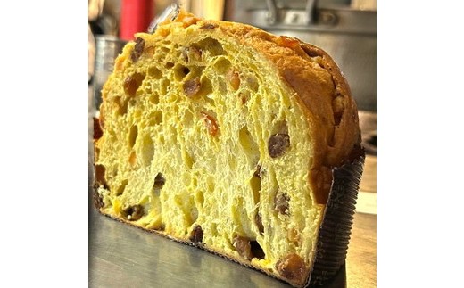 【12ヶ月定期便】自家製酵母使用のパネトーネ！！ 1個入り ｜ お菓子 おやつ