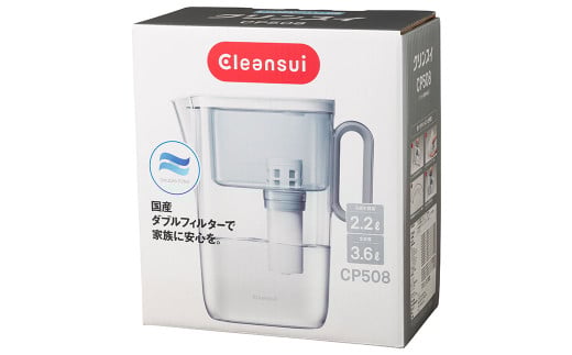 クリンスイ ポット型浄水器 本体 CP503-GR