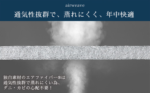 エアウィーヴ キャリークッションmini | airweave おすすめ エアウィーブ air weave 洗える 洗濯可能 蒸れにくい クッション 座布団 ざぶとん 椅子 固定 持ち運び ベルト付き 長時間座り 愛知県 幸田町 送料無料