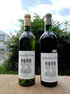 幸田町産 ぶどう使用 Sakazaki ワイン 2種詰め合わせ 各720ml