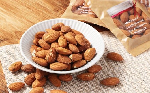 食べきり 無塩 ローストアーモンド 3週間分 （25g×21袋）