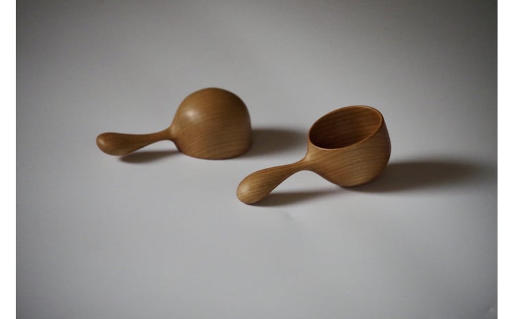 山桜のコーヒーメジャー コーヒー スプーン 木 珈琲 珈琲豆 コーヒーメジャー 計量スプーン スプーン 天然木 木製 10g コーヒーメジャースプーン 計量スプーン 調理 木製スプーン おしゃれ カフェ風 ナチュラル 北欧 モダン -030