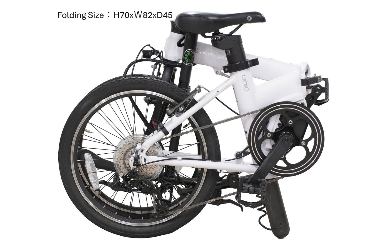電動アシストオリタタミ自転車 DAHON International Unio【White Lily】【四日市市 で人気の返礼品 武田産業 折り畳み自転車 ホワイト 白 電動自転車 自転車 折りたたみ自転車 折りたたみ式自転車 三重県 四日市市ふるさと納税】 White Lily