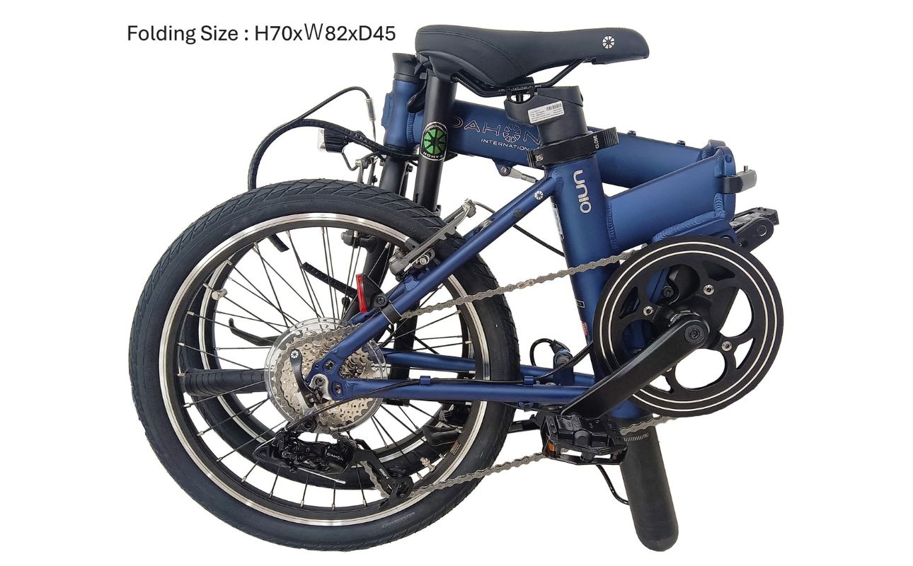 電動アシストオリタタミ自転車 DAHON International Unio【Matt Navy】【四日市市 で人気の返礼品 武田産業 折り畳み自転車 ネイビー 紺 電動自転車 自転車 折りたたみ自転車 折りたたみ式自転車 三重県 四日市市ふるさと納税】 Matt Navy