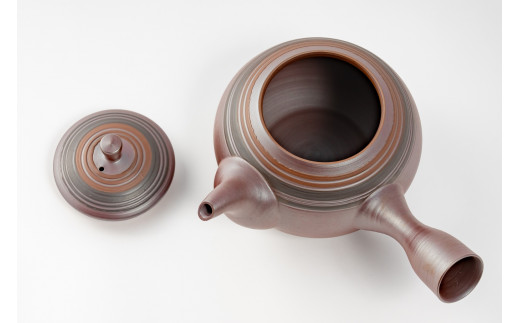 【萬古焼（ばんこやき）】醉月陶苑　窯印急須（彩りコマ） 彩りコマ