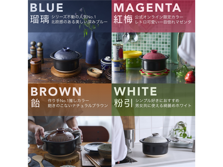 【萬古焼（ばんこやき）】土鍋ごはん2合【粉引】 ご飯 炊飯 一人用 (1人用) 二合(2合) 家族 子供 料理 贈り物【直火専用・レンジ温めOK】(2合 1.2L 計量 カップ不要 火加減簡単) 菊花 銀峯 GINPO 粉引 土鍋ごはん2合