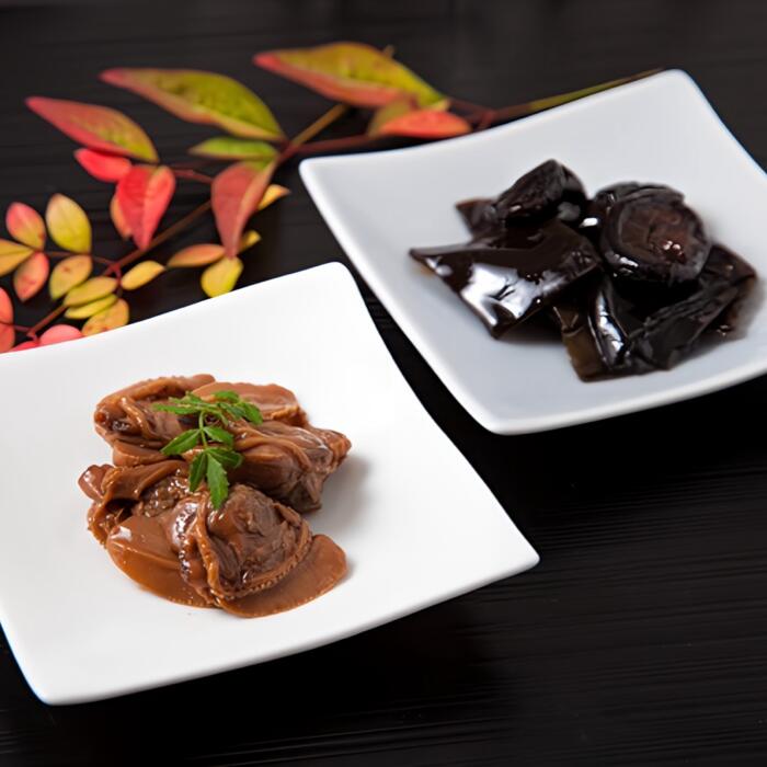 貝新商店 三重県産はまぐりしぐれ煮と椎茸昆布の佃煮　詰め合わせ