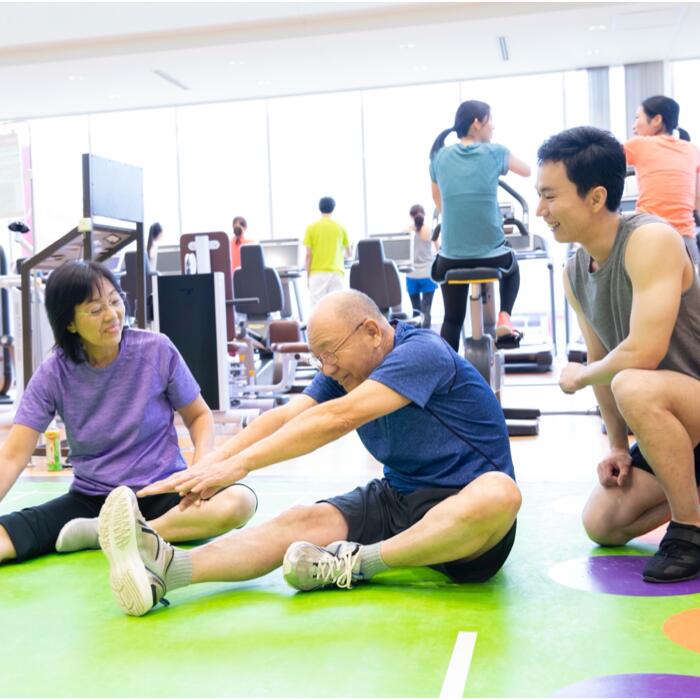 フレイル予防！オリンピアスポーツクラブパーソナルトレーニング4回＋1ヵ月施設利用券 トレーニング4回＋1ヵ月利用