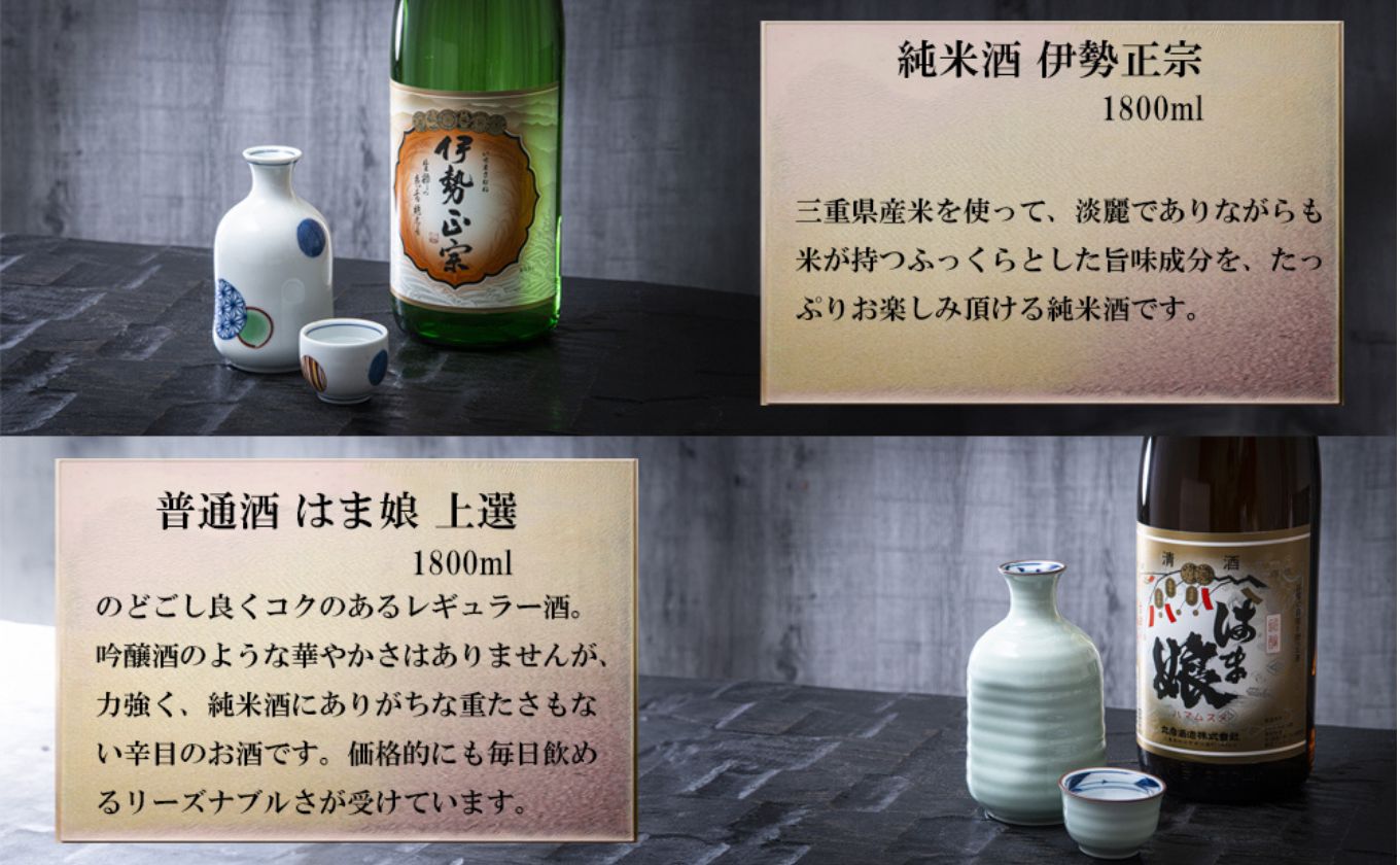 【限定】酒どころ三重県の丸彦酒造 日本酒 利き酒セット（1800ml×6本）【日本酒 酒 飲み比べ セット 三重県 四日市 銘水  水 鈴鹿山麓 純米酒 大吟醸 純米 晩酌 喉越し 辛口 さっぱり 山田錦 米 三重の寒梅 伊勢正宗 はま娘 樋乃口 神の穂 穂波 贈答品 贈り物 ギフト プレゼント お歳暮 お中元 利き酒 テイスティング】 1800ml×6本
