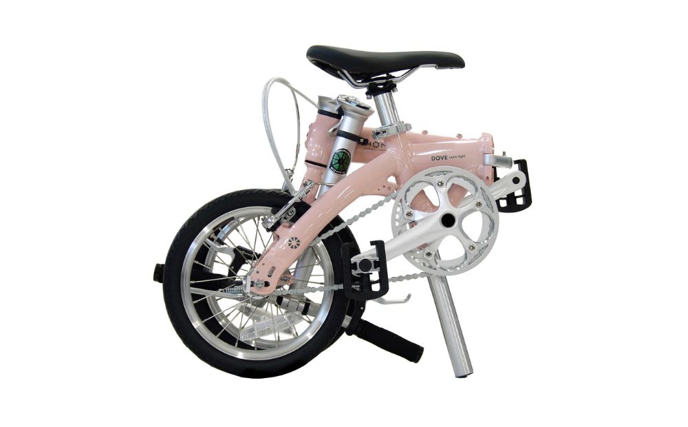 DAHON International Folding Bike DOVE SLPLUS ピーチ 【 四日市市 で人気の返礼品 武田産業 折り畳み自転車 】 自転車 ピーチ
