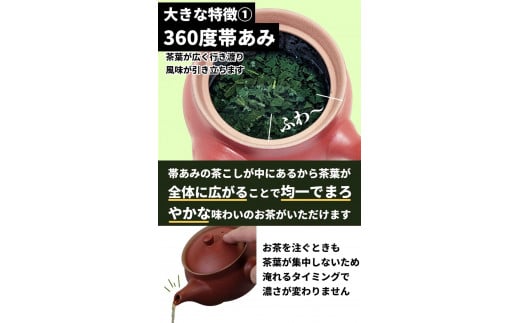 【萬古焼（ばんこやき）】朱泥急須 内山製陶所