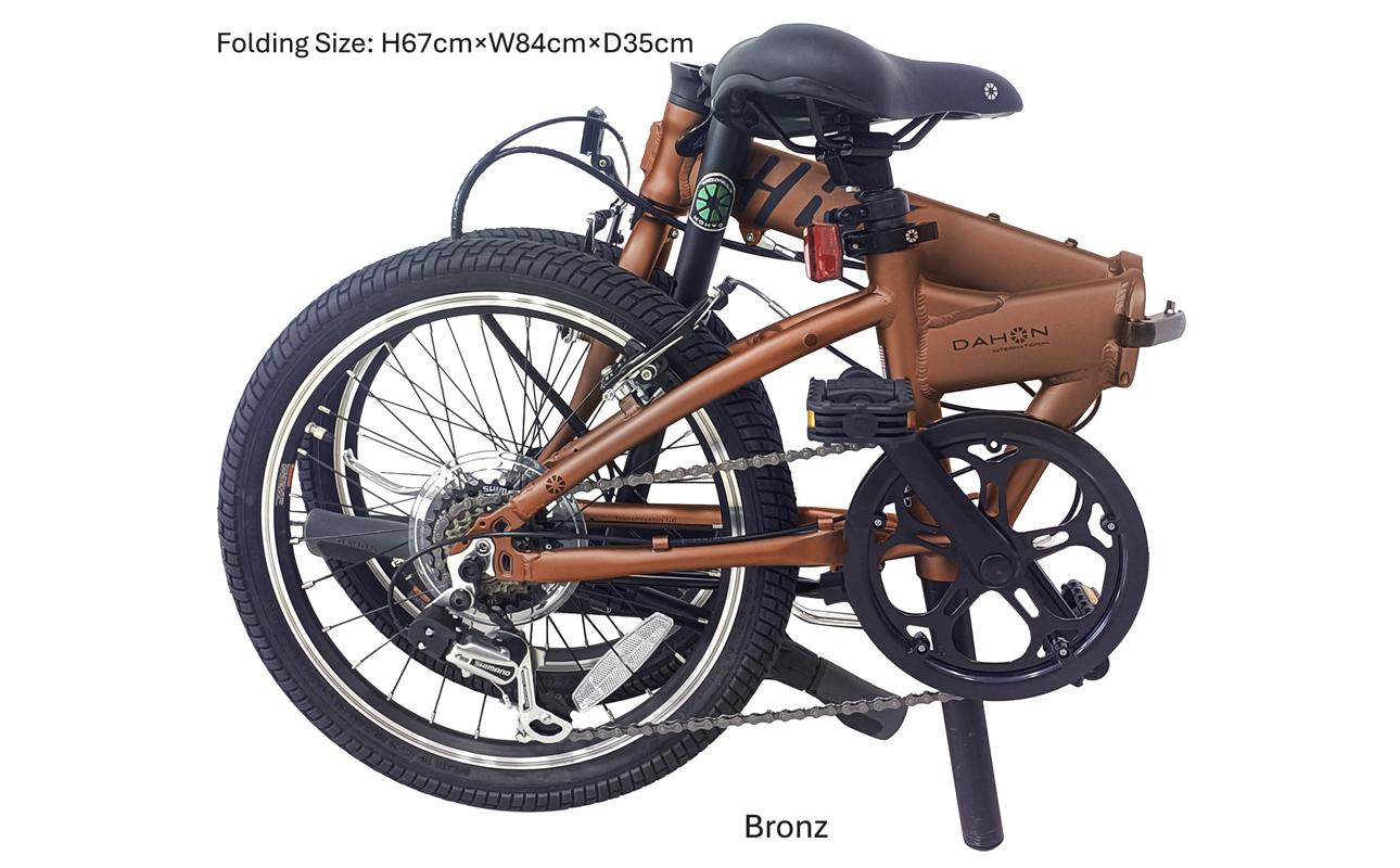 DAHON International Folding Bike HIT Limited Edition　Bronz【四日市市で人気の返礼品 武田産業 折り畳み自転車 自転車 折りたたみ自転車 折りたたみ式自転車 三重県 四日市市ふるさと納税】 Bronz
