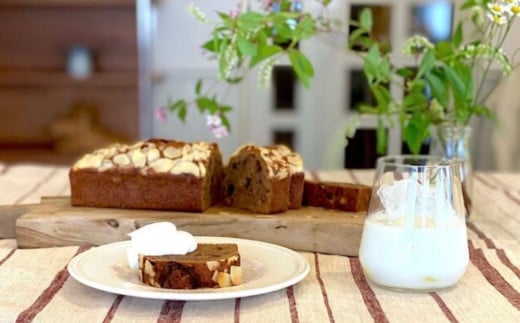 保存料・着色料は使用せず、三重県産高級小麦粉を使ったHideka.5のパウンドケーキ　珈琲チョコレート　フルサイズ1本　Hideka.5【パウンドケーキ お取り寄せ グルメ スイーツ お菓子 おやつ 洋菓子 ケーキ コーヒー 珈琲 チョコ ギフト 贈り物 三重県 四日市市 四日市】 珈琲チョコレート