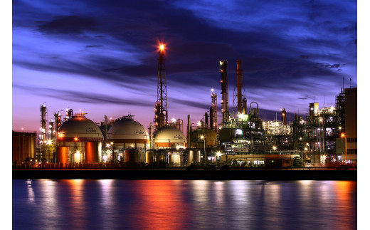 ［体験型］「幻想夜航」四日市コンビナート夜景クルーズ（ガイドが添乗する充実の６０分プラン）