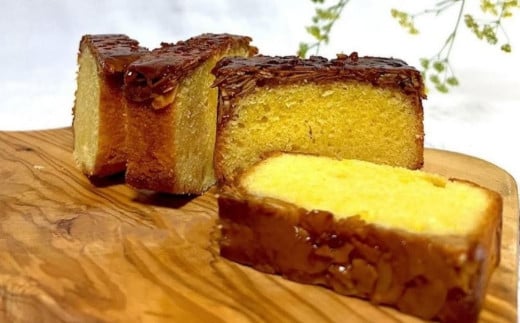 保存料・着色料は使用せず、三重県産高級小麦粉を使ったHideka.5のパウンドケーキ　キャラメルソルトフロランタン　フルサイズ1本　Hideka.5【パウンドケーキ お取り寄せ グルメ スイーツ お菓子 おやつ 洋菓子 ケーキ キャラメル ソルト フロランタン ギフト 贈り物 三重県 四日市市 四日市】 キャラメルソルトフロランタン