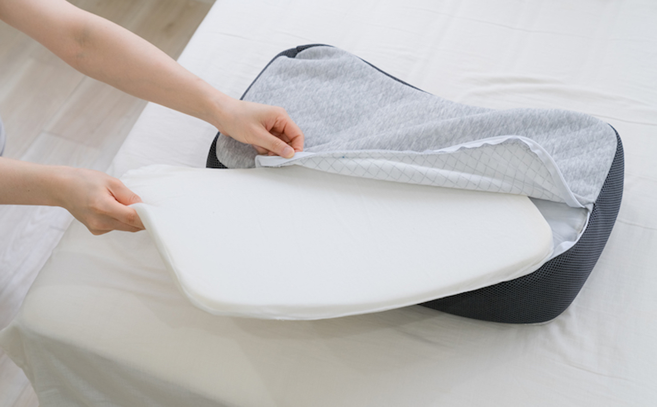 高さを２段階で変えられるので、自分ならではのベストポジションが得られる！セルフフィッティング枕「高さ調整シート付 横向き寝しやすいそば殻まくら」【快眠、枕、睡眠、そば、寝心地、サポート、寝具、ベッド、おすすめ、こだわり、日本製、ふるさと納税、三重県、四日市市】