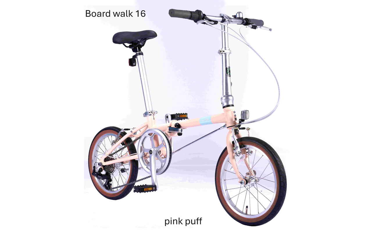 DAHON Int Folding Bike Board walk 16　Pink Puff【四日市市 で人気の返礼品 武田産業 折り畳み自転車 自転車 折りたたみ自転車 折りたたみ式自転車 三重県 四日市市ふるさと納税】 Pink Puff