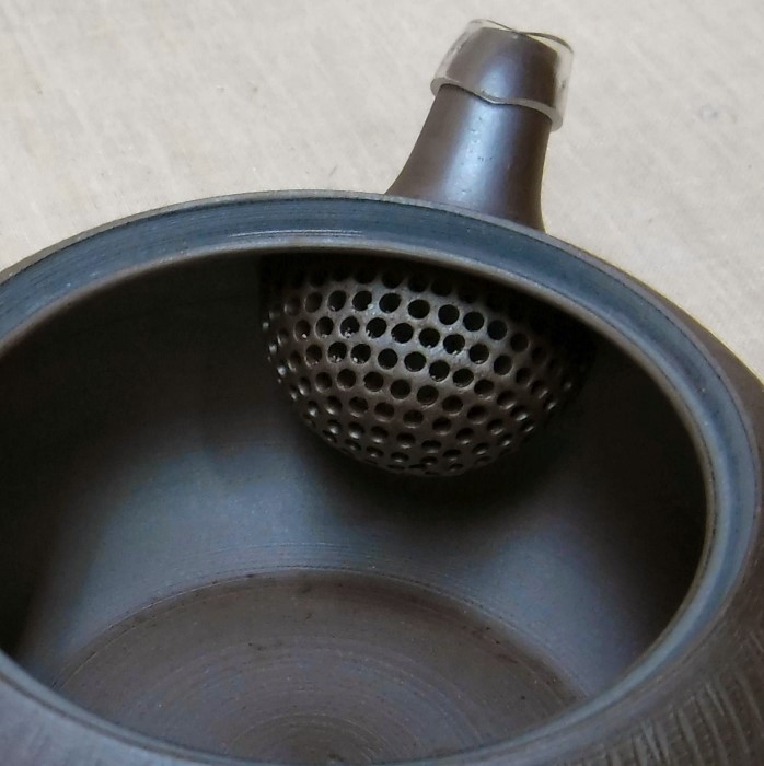 【萬古焼（ばんこやき）】急須1.5号中帯ダイヤ