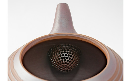 【萬古焼（ばんこやき）】醉月陶苑　窯印急須（彩りコマ） 彩りコマ