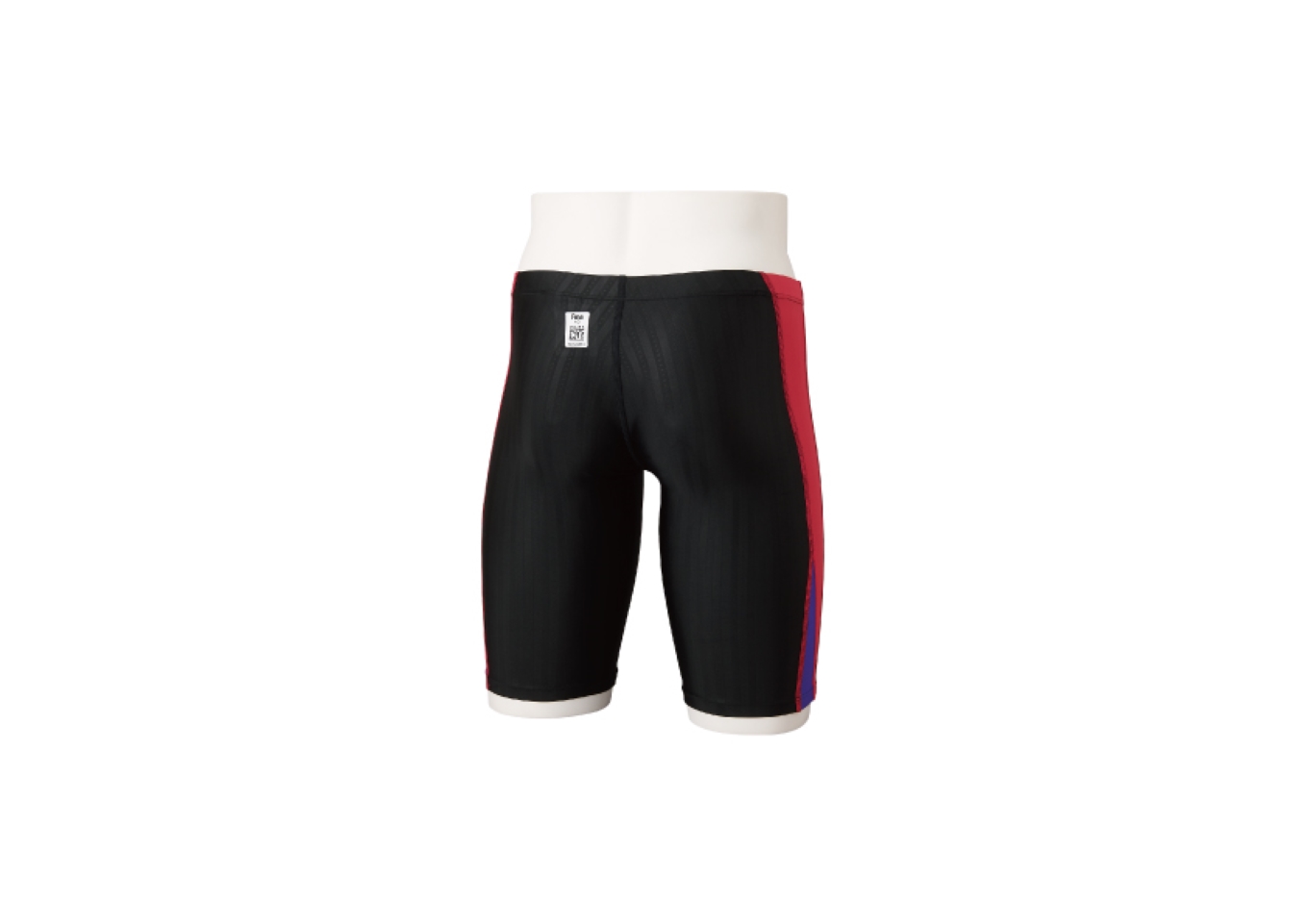 ミズノ　20競泳レース水着STREAM ACE（メンズハーフスパッツジュニアサイズ）ブラック×ローズ　サイズ：１３０（ジュニア） １３（ジュニア）