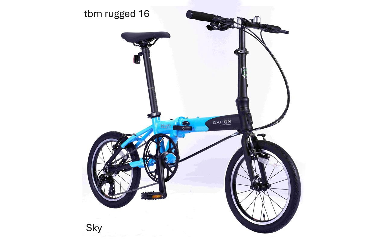 DAHON Int Folding Bike tbm rugged 16　Sky【四日市市で人気の返礼品 武田産業 折り畳み自転車 自転車 折りたたみ自転車 折りたたみ式自転車 三重県 四日市市ふるさと納税】 Sky