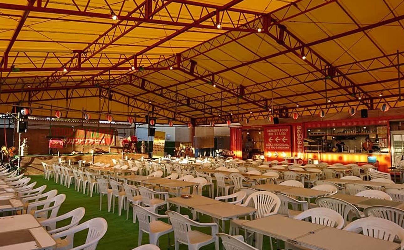 沖縄旅情と本格沖縄料理を提供 琉球ダイニング風と島人 お食事券 50,000円分 ～フード＆ドリンク各100種類以上で使える～【沖縄料理 ビアガーデン BBQ 泡盛 沖縄民謡 沖縄ポップス エイサー ライブステージ お食事券 ギフト券 プレゼント 三重県 四日市市 ふるさと納税】 50,000円分