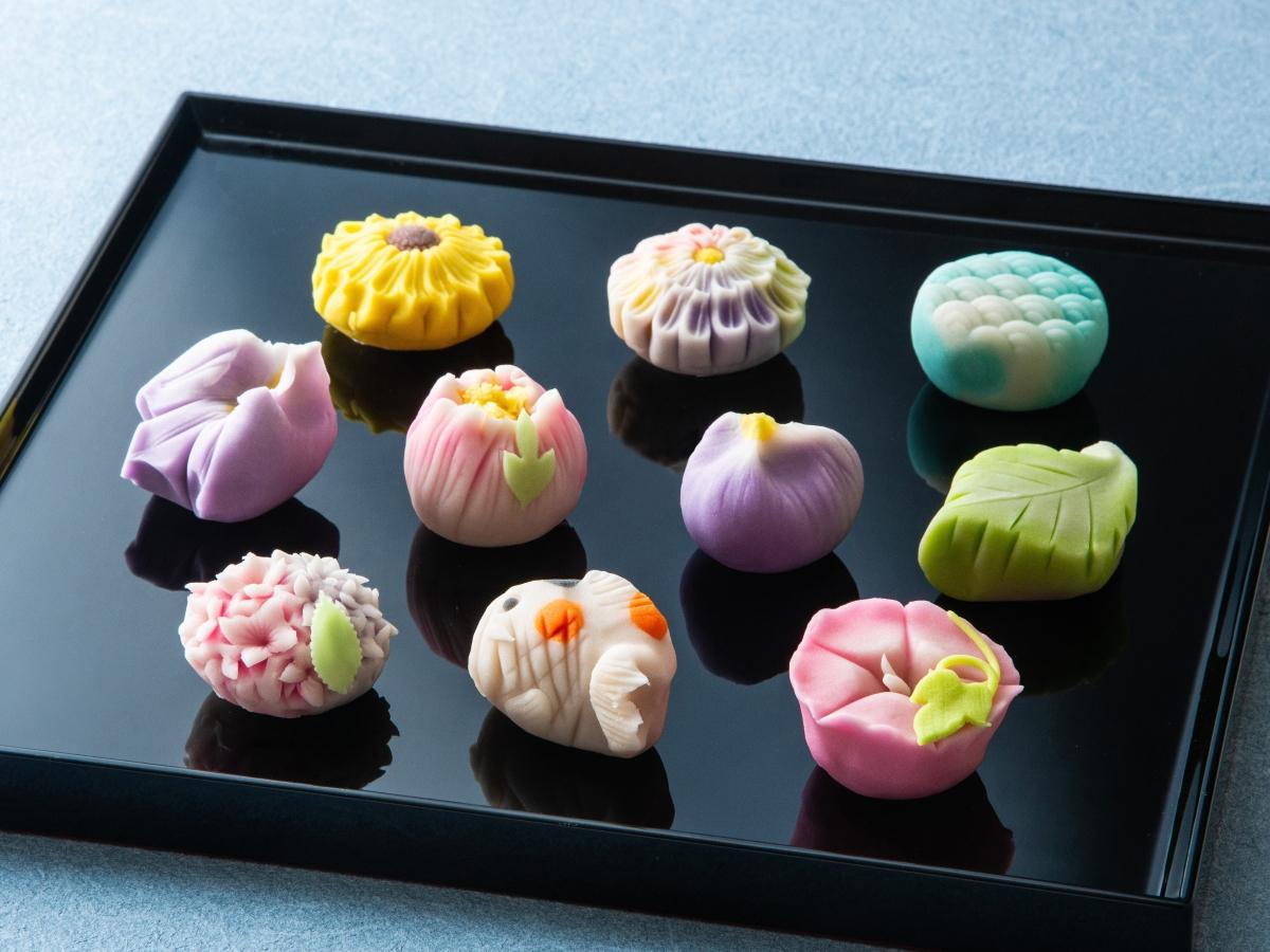＜定期便＞「夢菓子工房ことよ」季節の練り切り菓子 10個 【春篇・夏篇・秋篇・冬篇の年４回】【スイーツ】