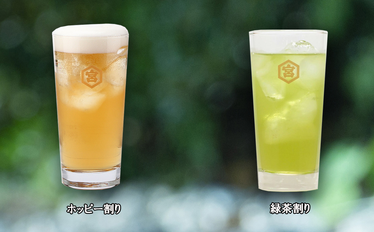 キンミヤギフトセット （25％亀甲宮焼酎720ｍｌ×2本、オリジナル扇子×1本、パンフレット×1冊）