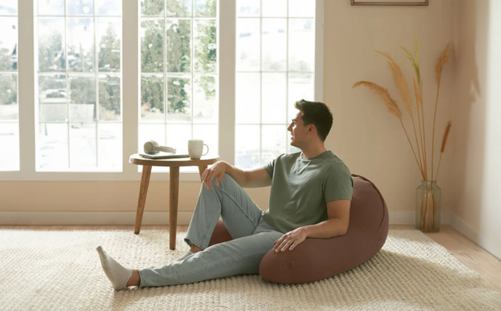 Yogibo Ghost Premium（ヨギボー ゴースト プレミアム）チョコレートブラウン【ビーズクッション ビーズ 座椅子 椅子 クッション ビーズソファー ビーズソファ 新生活 プレゼント インテリア 家具 ベッド ゲーム】 チョコレートブラウン