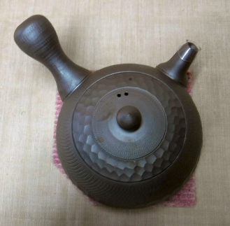 【萬古焼（ばんこやき）】急須1.5号中帯ダイヤ