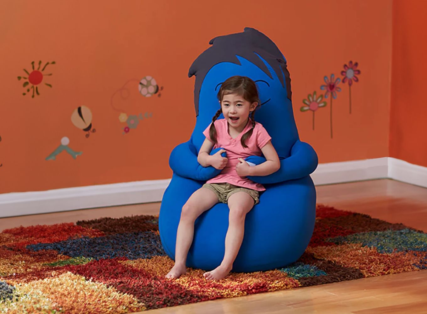 あなたをやさしく抱きしめてくれるかわいい友達。Hugibo Premium（ハギボープレミアム）ライムグリーン【Yogibo ヨギボー プレミアム ビーズクッション ビーズ 座椅子 椅子 クッション ビーズソファー ビーズソファ 新生活 プレゼント インテリア 家具 ベッド ゲーム 三重県 四日市市】 ライムグリーン