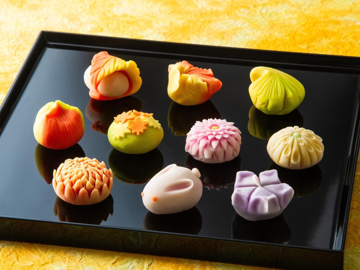 ＜定期便＞「夢菓子工房ことよ」季節の練り切り菓子 10個 【春篇・夏篇・秋篇・冬篇の年４回】【スイーツ】