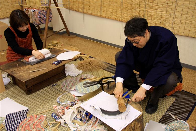 日永うちわ　東海道五十三次四日市　55本セット