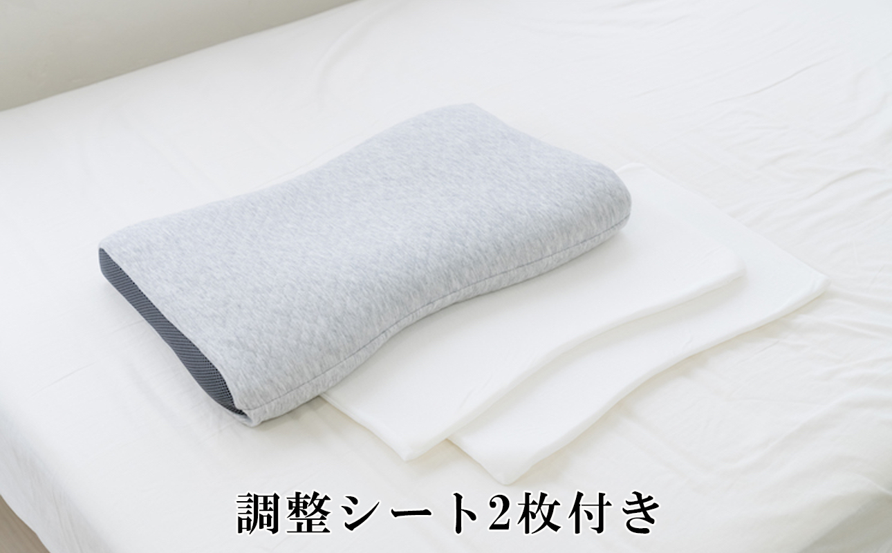 高さを3段階で簡単に変えられるので、自分ならではのベストポジションが得られる！セルフフィッティング枕「3段階に高さ調整できる 寝返りしやすい首もとフィットそば殻まくら」【快眠、枕、睡眠、そば、寝心地、サポート、寝具、ベッド、おすすめ、こだわり、日本製、ふるさと納税、三重県、四日市市】
