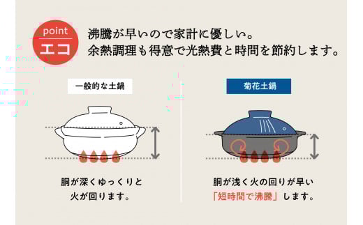 【萬古焼（ばんこやき）】高機能な土鍋、セラミック加工で汚れにくい、ＩＨ対応、モダンなデザイン。菊花瑠璃釉 （きっかるりゆう）9号 （3～4人用）セラミック加工 ＩＨ土鍋