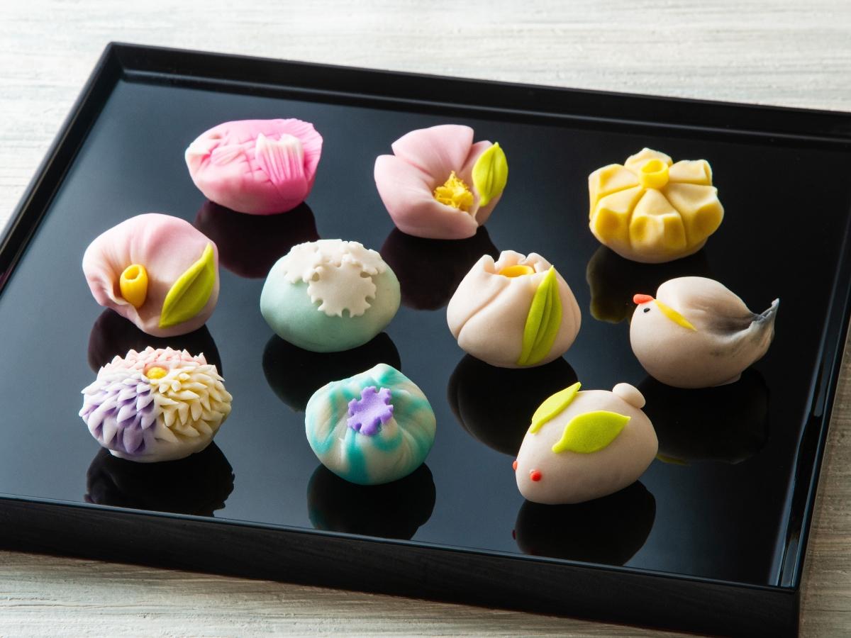 ＜定期便＞「夢菓子工房ことよ」季節の練り切り菓子 10個 【春篇・夏篇・秋篇・冬篇の年４回】【スイーツ】
