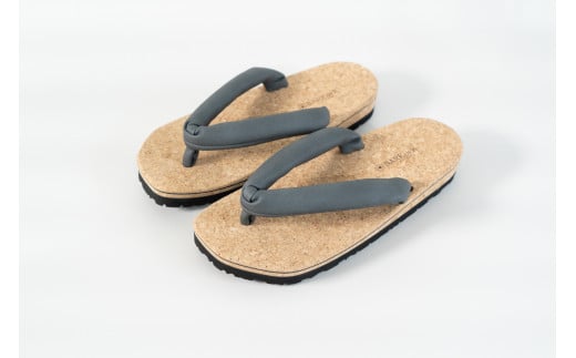 コルクサンダル［ＳＵ］ グレーブラック ＬＬサイズ