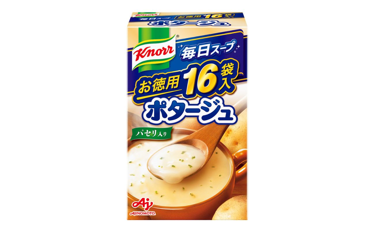 「クノール? 毎日スープ?」ポタージュ 16袋入×3箱【味の素 AJINOMOTO クノール 粉末 スープ 野菜 じゃがいも にんじん たまねぎ 三重県 四日市市 四日市 四日市市ふるさと納税】