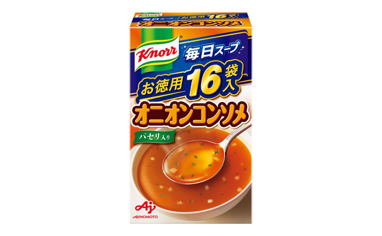 「クノール? 毎日スープ?」オニオンコンソメ 16袋入×3箱【味の素 AJINOMOTO クノール 粉末 スープ たまねぎ コンソメ 三重県 四日市市 四日市 四日市市ふるさと納税】