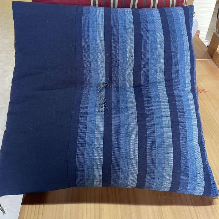 角座布団（45センチ角） 紺 紺