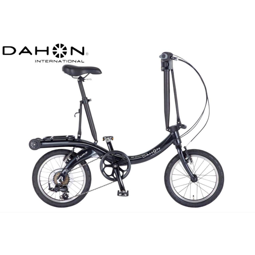 40年の歴史をもつ米国ダホン社の高性能折り畳み自転車 DAHON International Nuwave Space Black  ANAのふるさと納税 四日市市